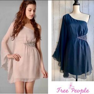 Free People One Shoulder Cocktail Dress